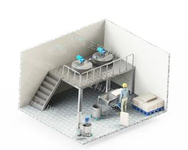 化粧品ミキサー機